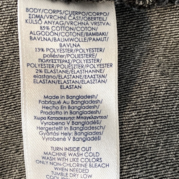 Chaps Denim Skirt Black Size 12 - Picture 5 of 5